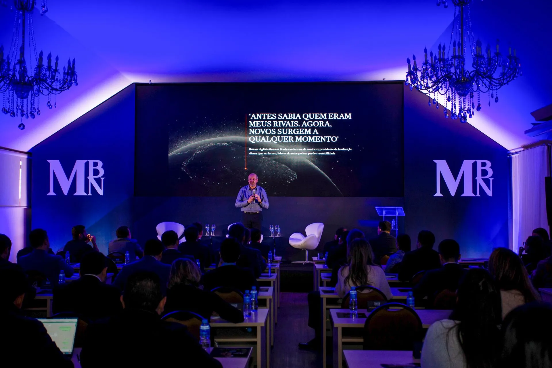 Evento corporativo - Palestra no auditório